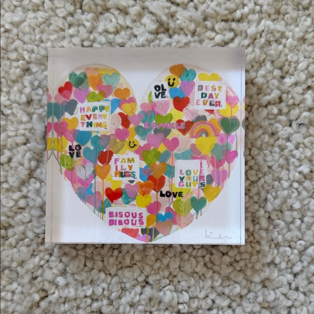 4”x4”Kerri Rosenthal Acrylic Block